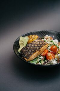salmon bowl