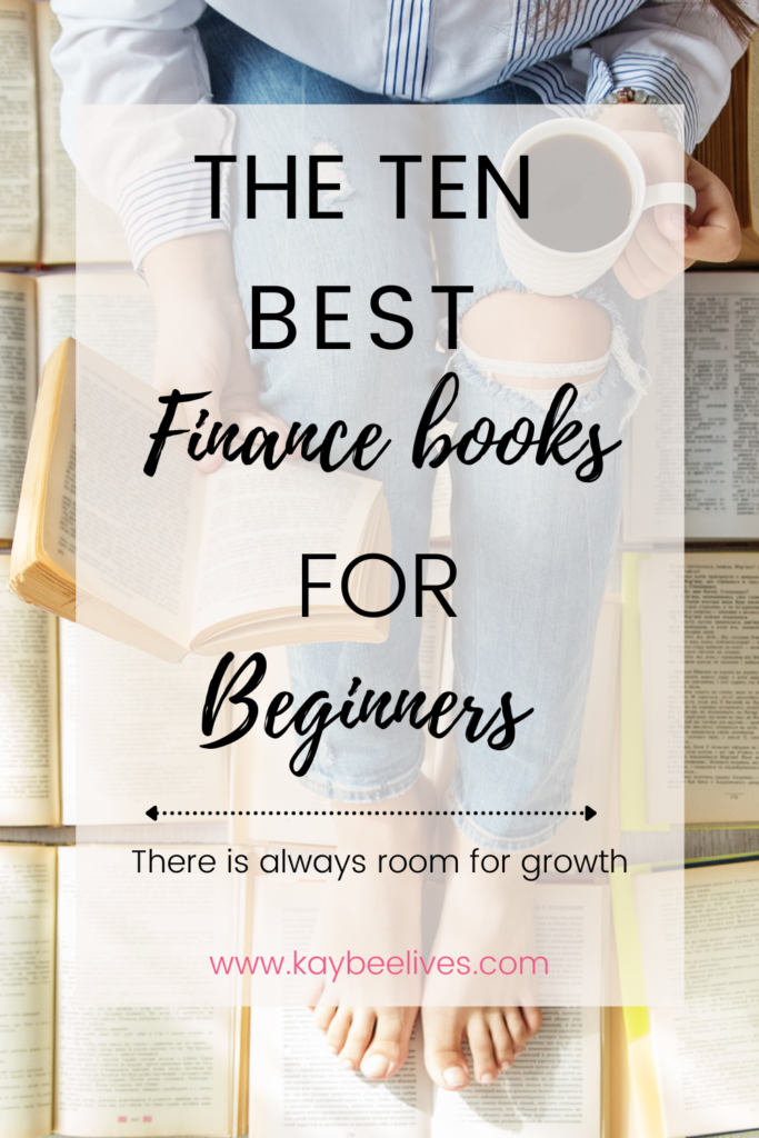Pin- Ten best personal finance books for beginners