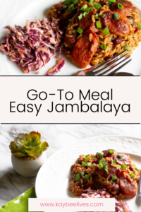 Pin for Go-To Meal Easy Jambalaya