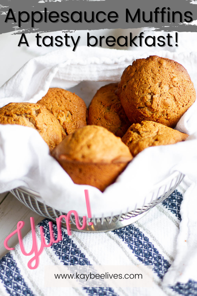 pin- Applesauce Muffin recipe