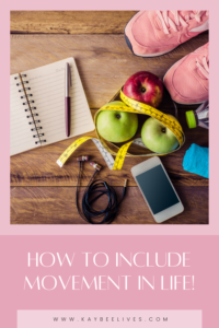 Pin- How to incorporate exercise into daily life