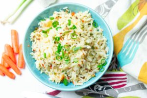 bowl of rice side dish for dinner