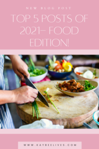 Pin- Top 5 Foodie Friday Posts