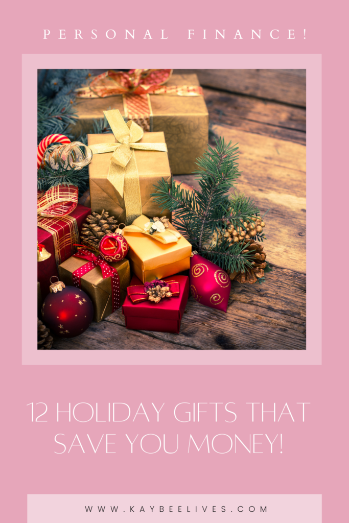 Pin- Gifts that save money