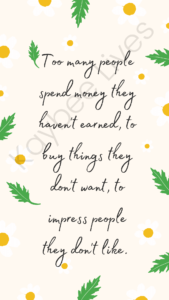 Watermark Affirmations for finance 9