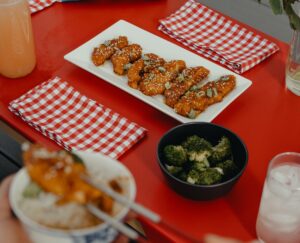 Chicken Wings on a table
