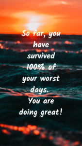 Bad Day quote wallpaper