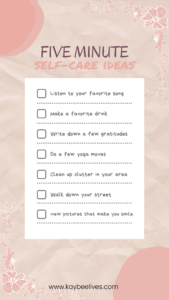 Pin self care ideas