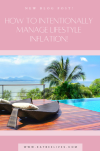 How to intentionally manage lifestyle inflation!