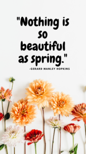 Spring Motivational quote