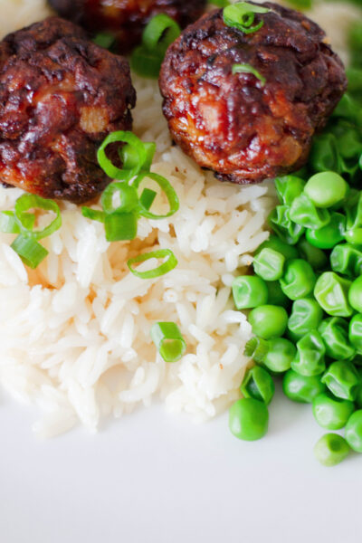 Dinner for Two with Air Fryer Frozen Meatballs!